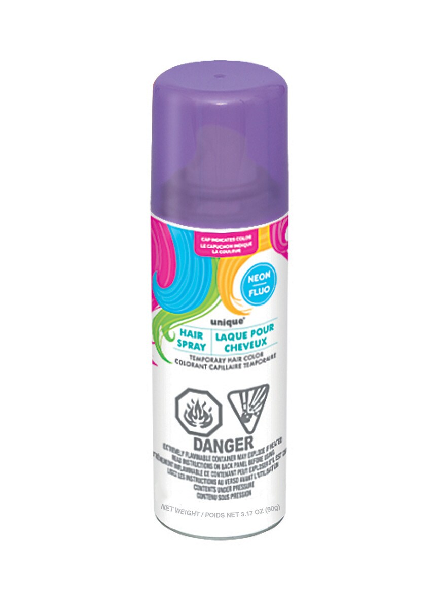 Purple Coloured Hair Spray 85-100g