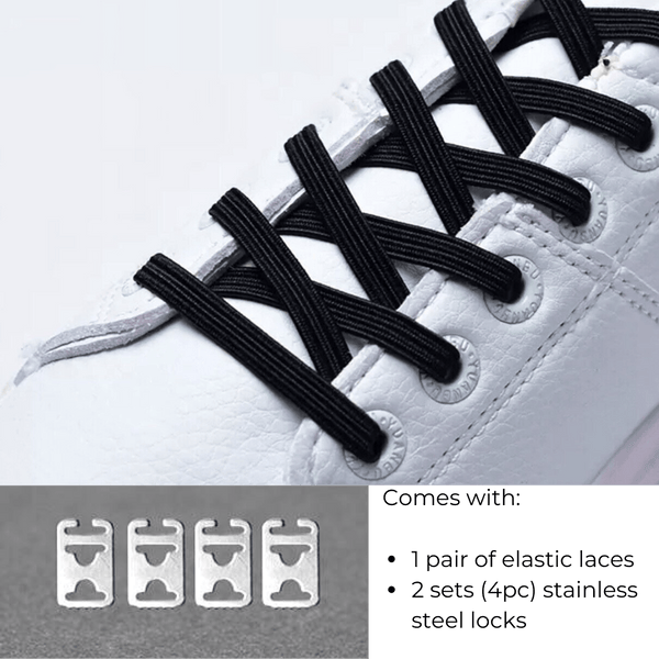 No Tie Elastic Shoe Laces with Locking Mechanism | Australia | AfterPay ...