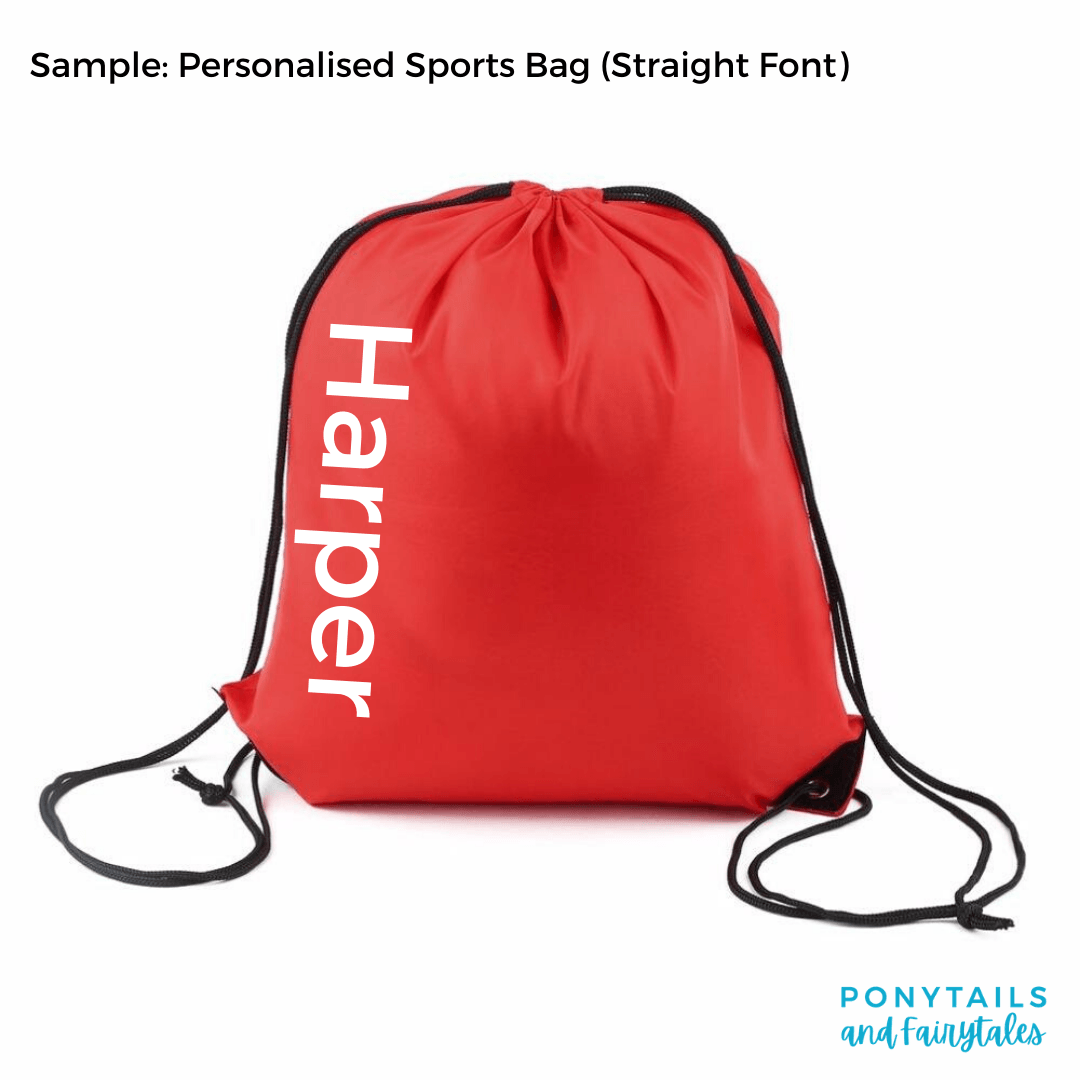 Drawstring Splash-Proof Sports Bag, Sports Carnival Bag