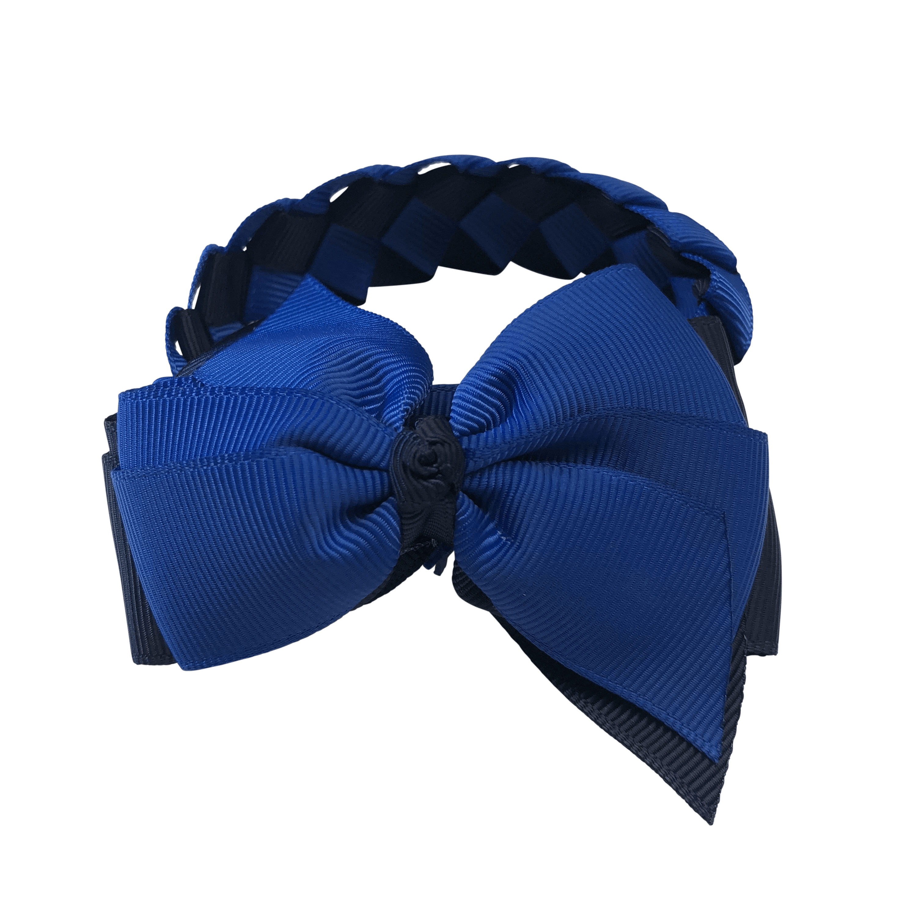 Royal Blue & Navy School Uniform | Hair Bows | Curly Hair Ties – School ...